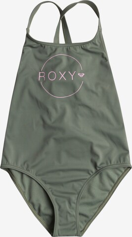 ROXY T-shirt Swimsuit in Green: front