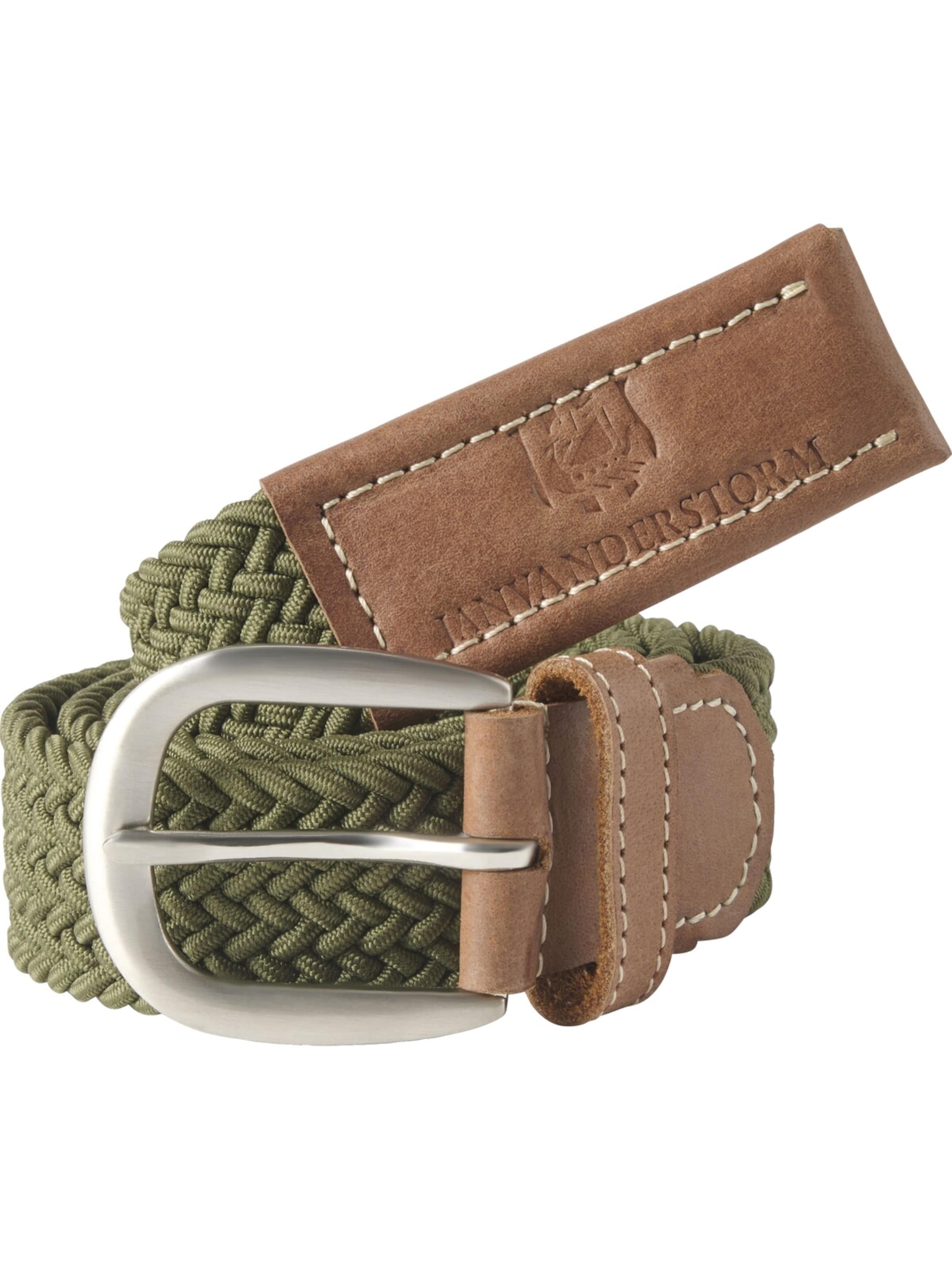Jan Vanderstorm Belt 'Hafis' in Green: front