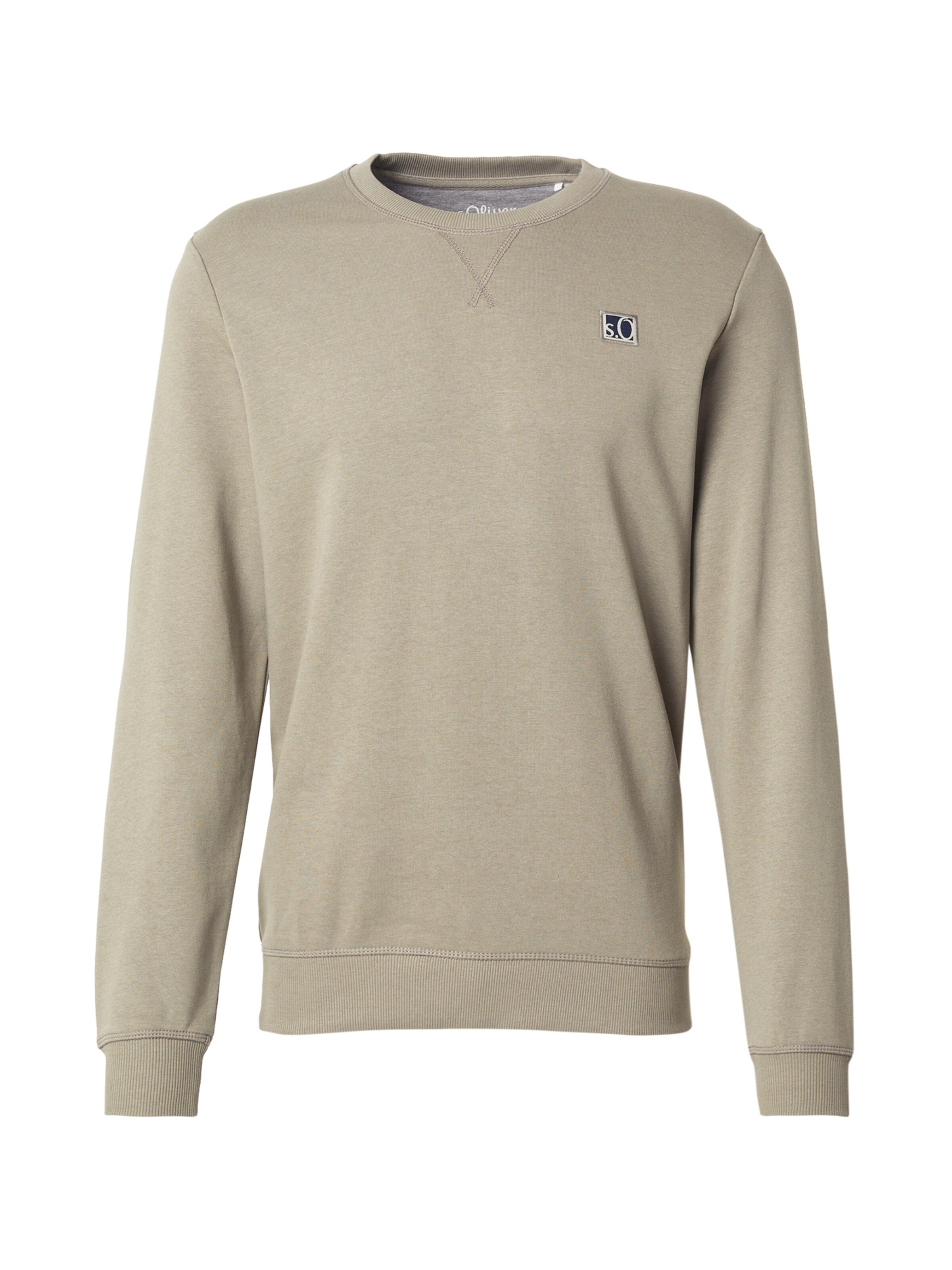 s.Oliver Sweatshirt in Green: front