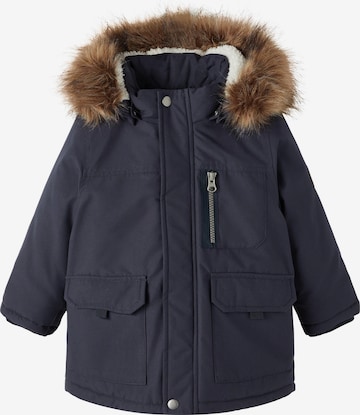 NAME IT Winter Jacket 'Mace' in Blue: front