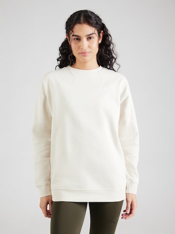 Hanorac sport 'ESS No. 1' de la PUMA pe alb: față