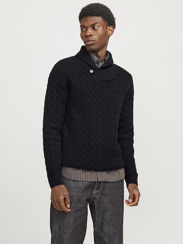 JACK & JONES Pullover 'JPRBlucrash' i sort: forside