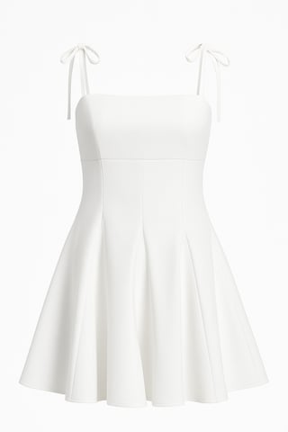 WOMAN VISION Jurk in Wit: voorkant