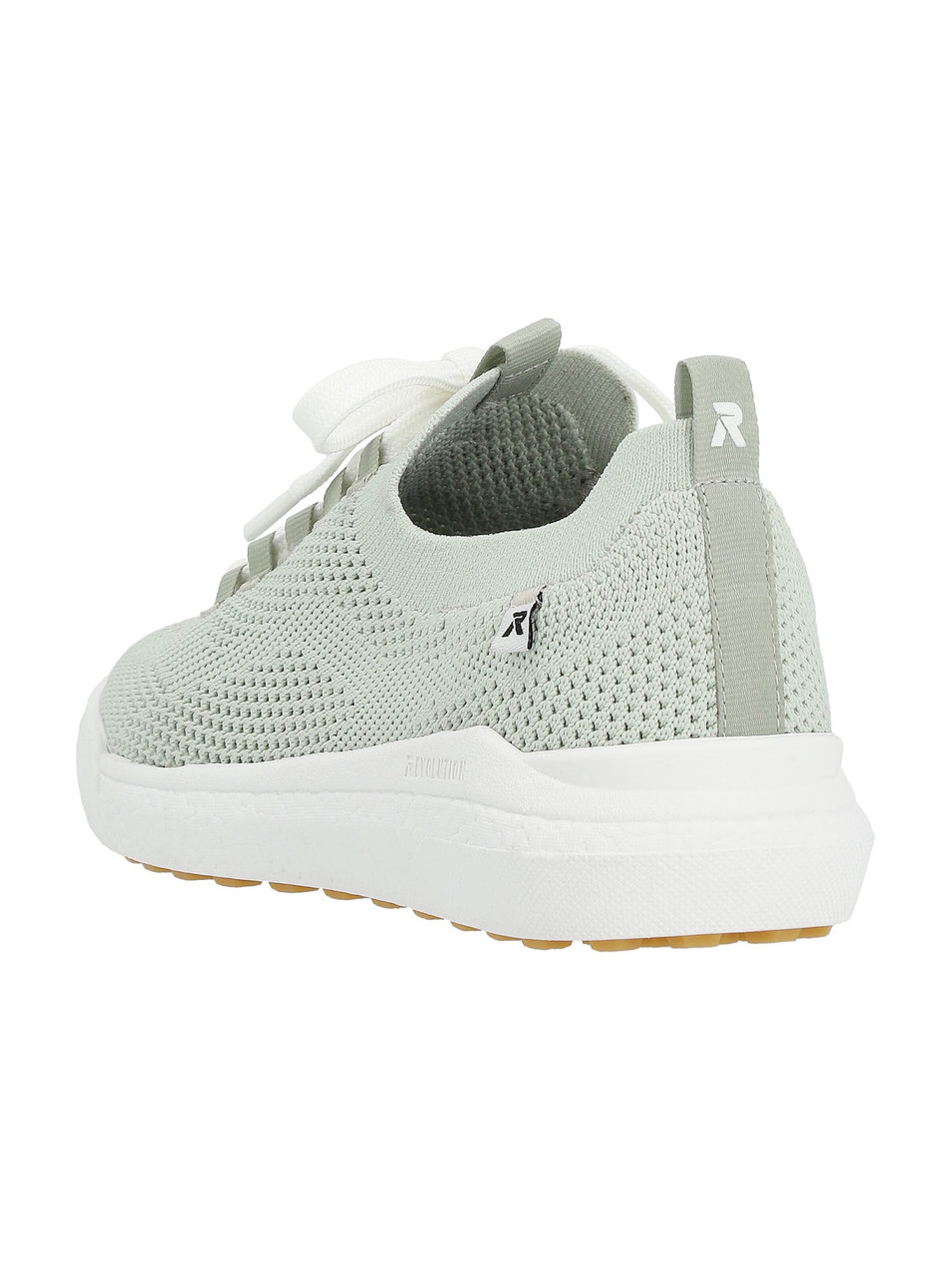 Baskets basses Rieker Sport en vert