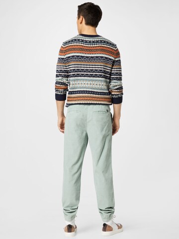 TOM TAILOR DENIM Tapered Pants in Green