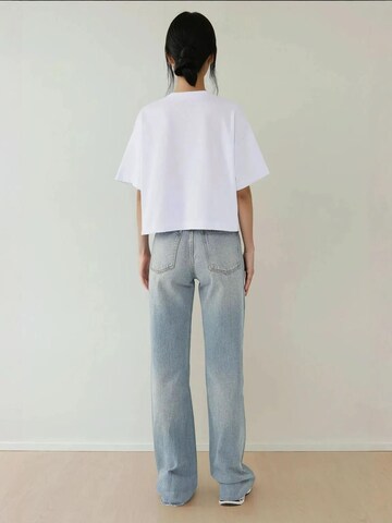 Hiccup - Camisa oversized em branco