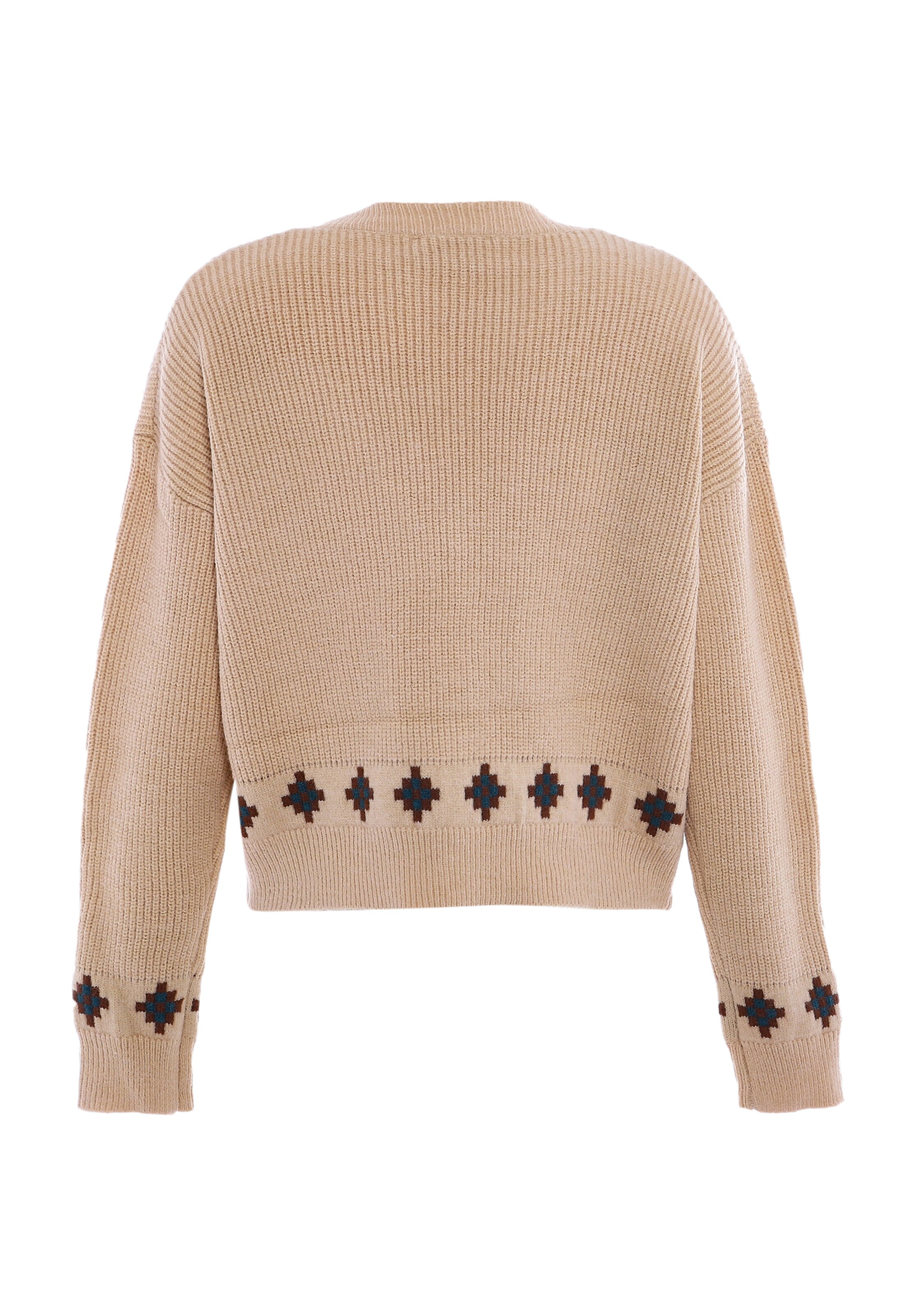 Jalene Strickjacke in Beige