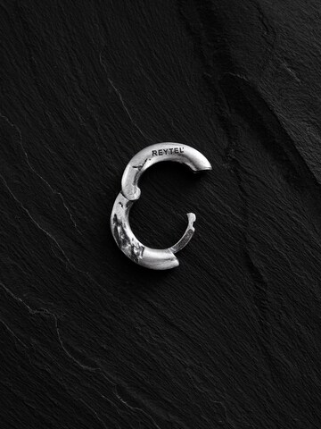 REYTEL Ohrring 'KLETTUR (mini)' in Silber