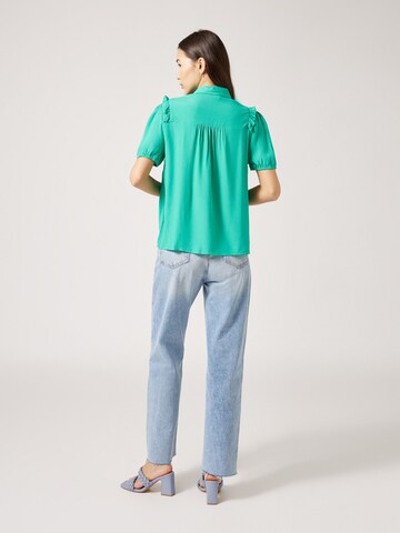 NAF NAF Blouse 'Hilola' in Green