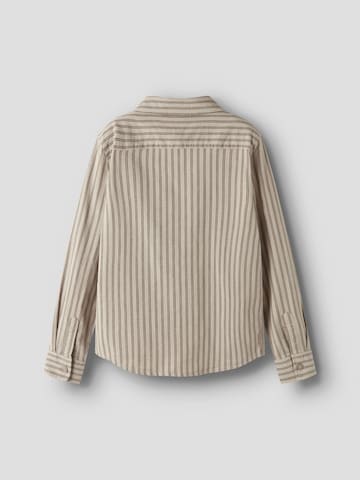 NAME IT Regular fit Button up shirt in Beige