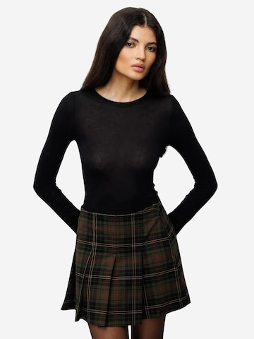 Camicia da donna di MixRay in nero: frontale