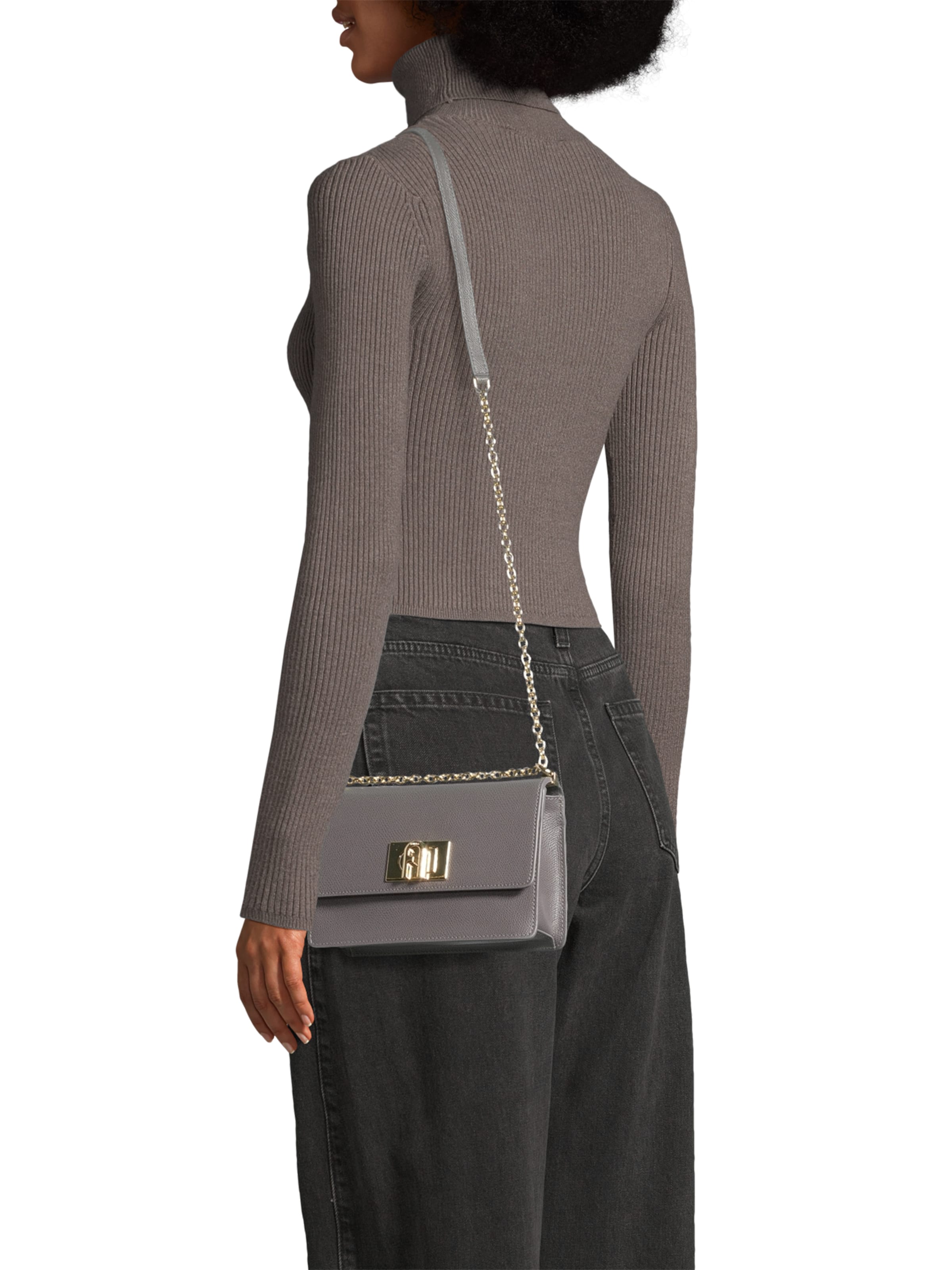 FURLA Crossbody bag '1927 MINI' in Grey