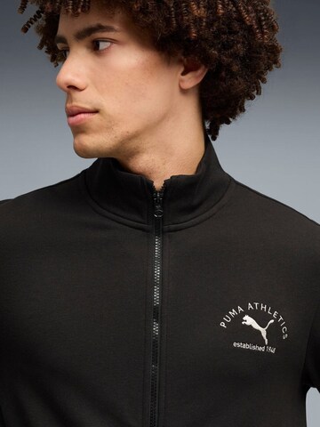 Giacca di felpa 'Puma Class Suit Tr' di PUMA in nero