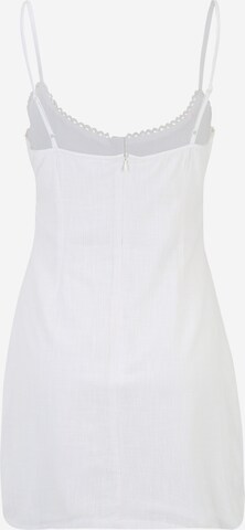 Cotton On Petite - Vestido de verão 'Cooper' em branco