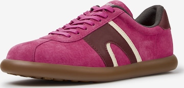 CAMPER - Sapatilhas baixas ' Pelotas Soller ' em rosa: frente