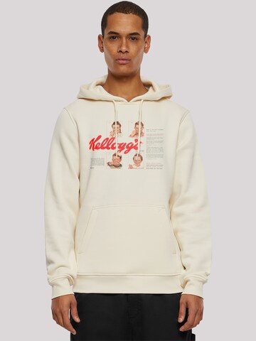 Sweat-shirt F4NT4STIC en beige : devant