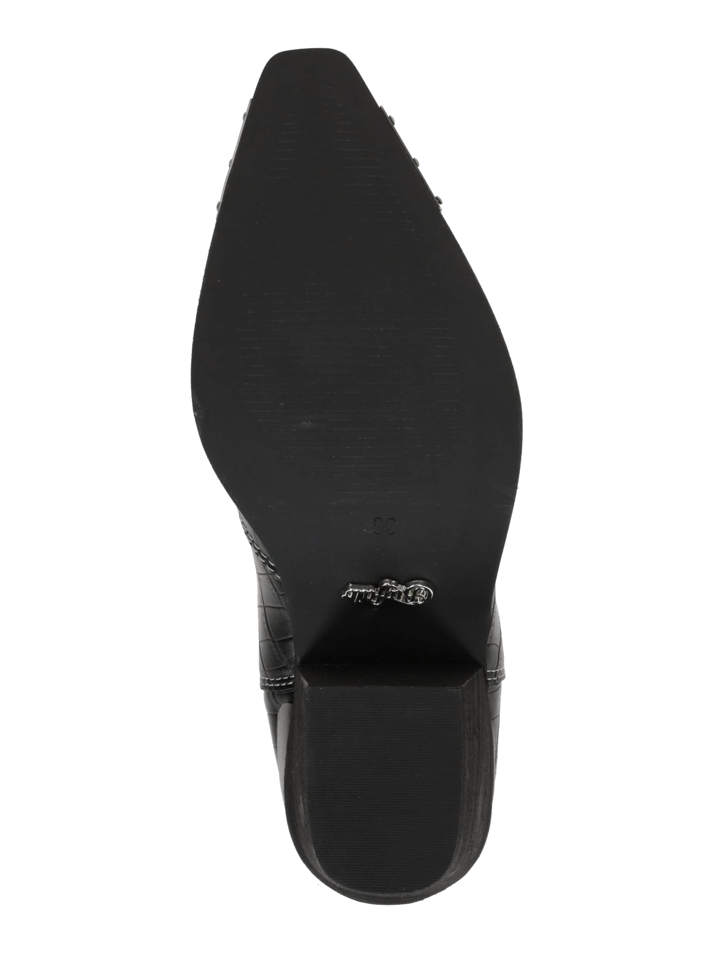 BUFFALO Cowboystiefel in Schwarz