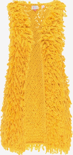 IZIA Cardigan en jaune, Vue avec produit