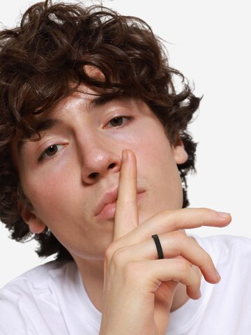 Heideman Ring 'Timon' in Zwart: voorkant