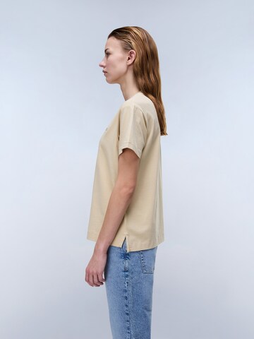 NAPAPIJRI Shirt 'S-CLARAO SS W' in Beige