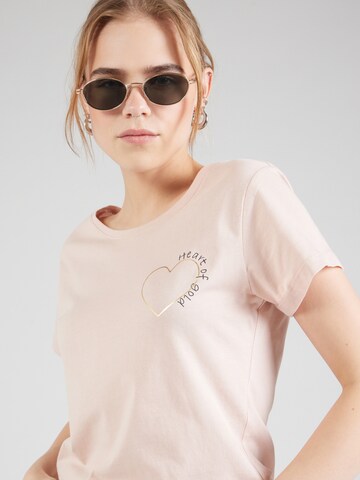 JDY T-Shirt 'PARIS' in Pink