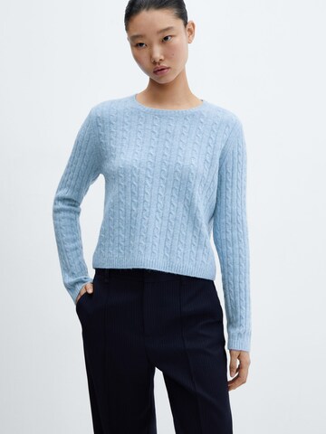 MANGO Sweater 'Jaime' in Blue: front