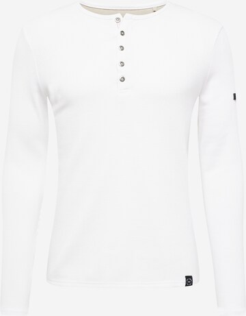 Key Largo T-shirt 'SANDRO' i vit: framsida