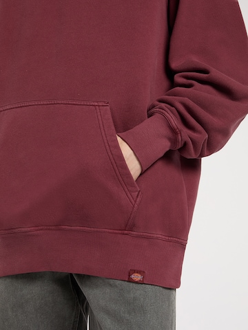 DICKIES - Sudadera 'Plentywood' en rojo