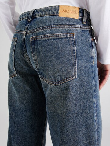 Wide Leg Jean Monki en bleu