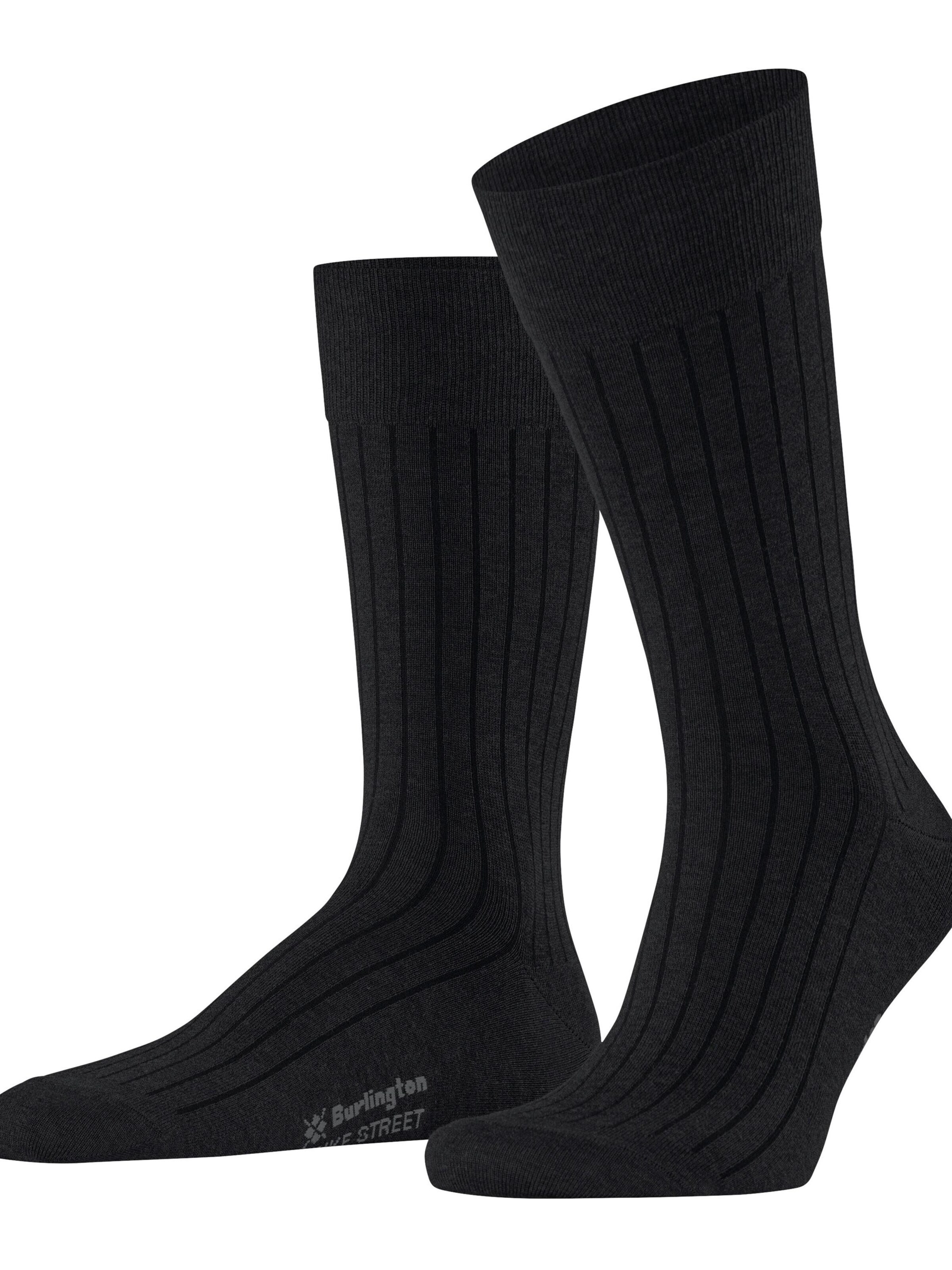 BURLINGTON Socks in Black: front