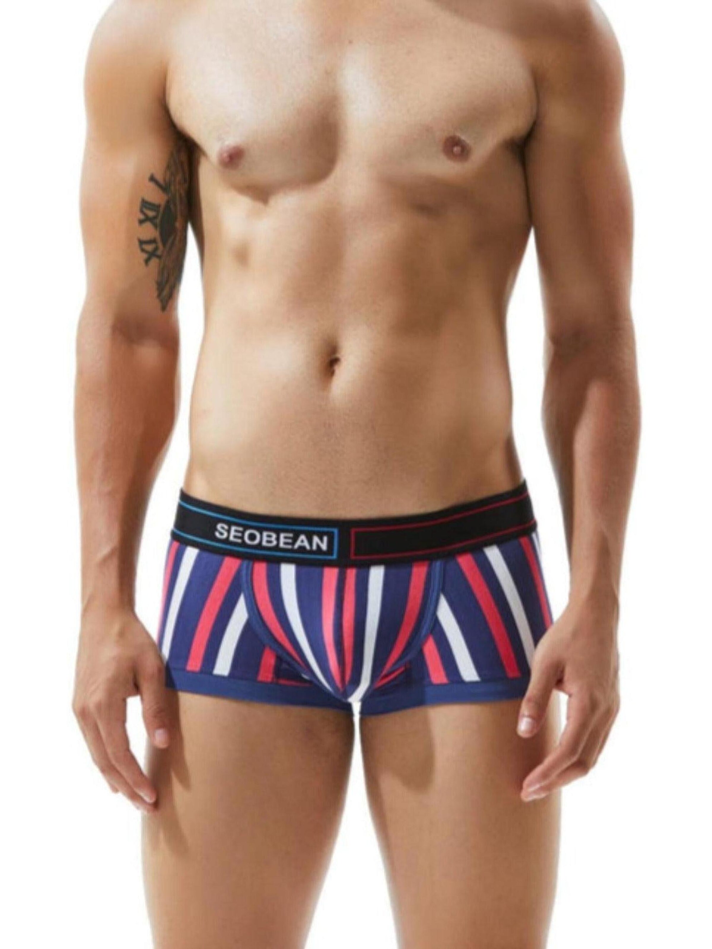 SEOBEAN Boxer shorts in Blue: front