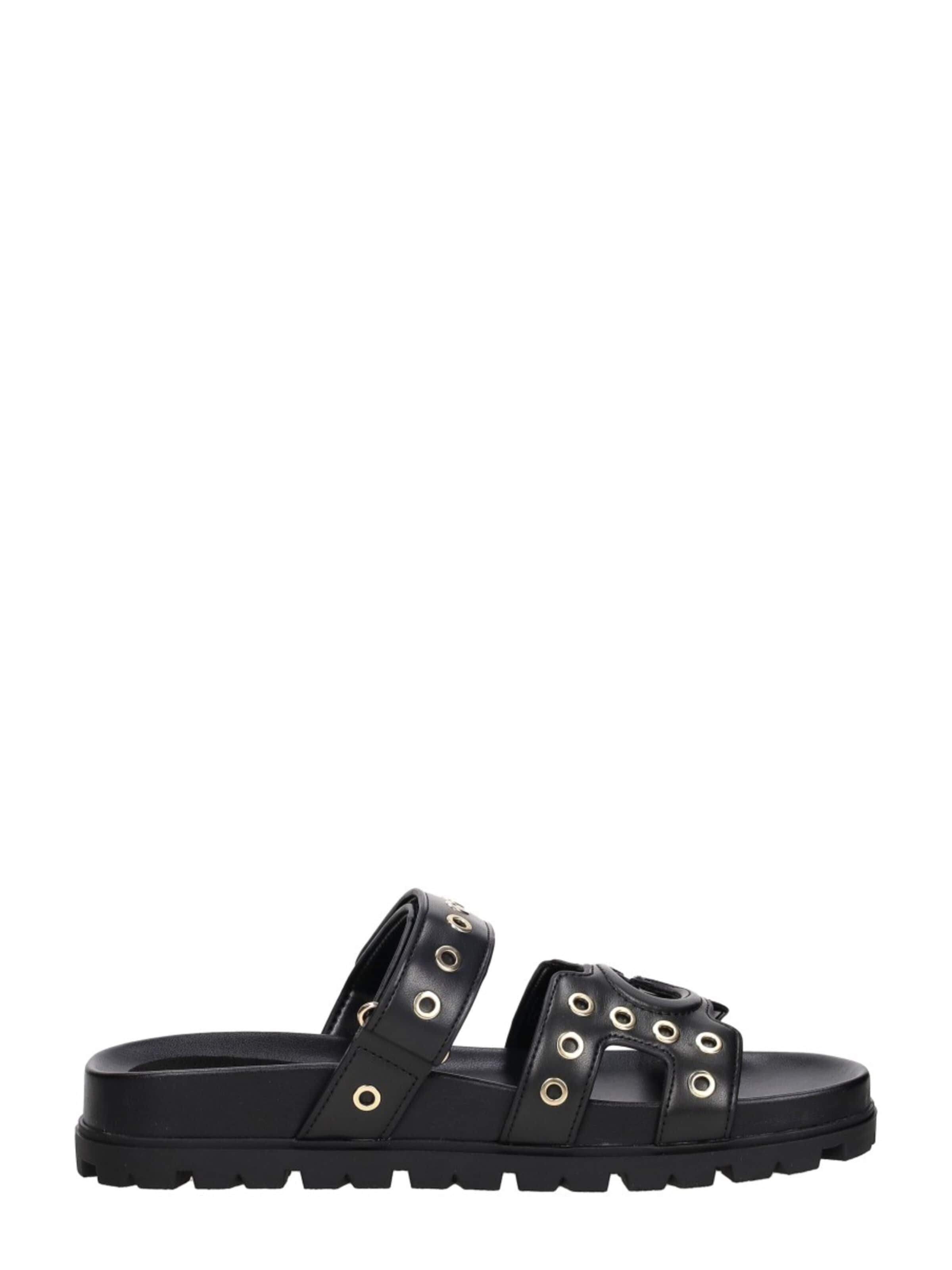 GUESS Muiltjes 'Fashie' in Zwart