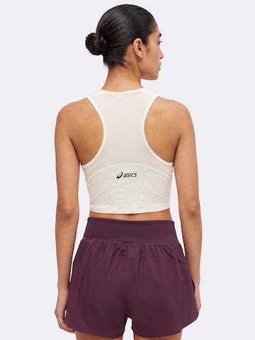 ASICS Sportovní top 'MATCH' – bílá