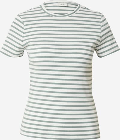 JDY T-shirt 'Solar' i pastellgrön / vit, Produktvy