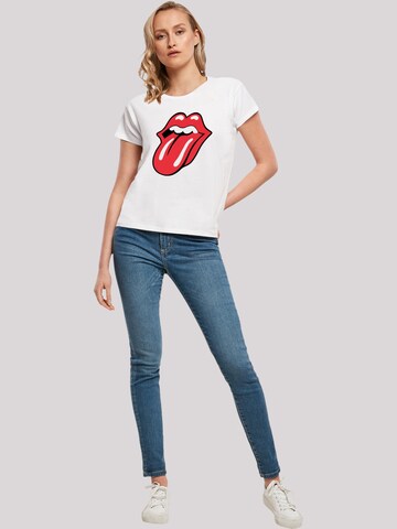 F4NT4STIC Shirt 'The Rolling Stones' in White