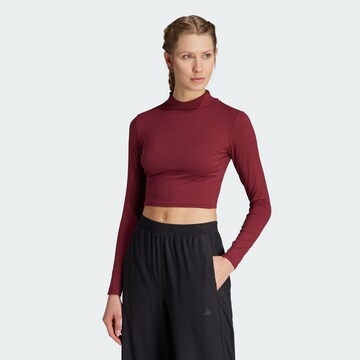 ADIDAS PERFORMANCE Functioneel shirt 'Studio' in Rood