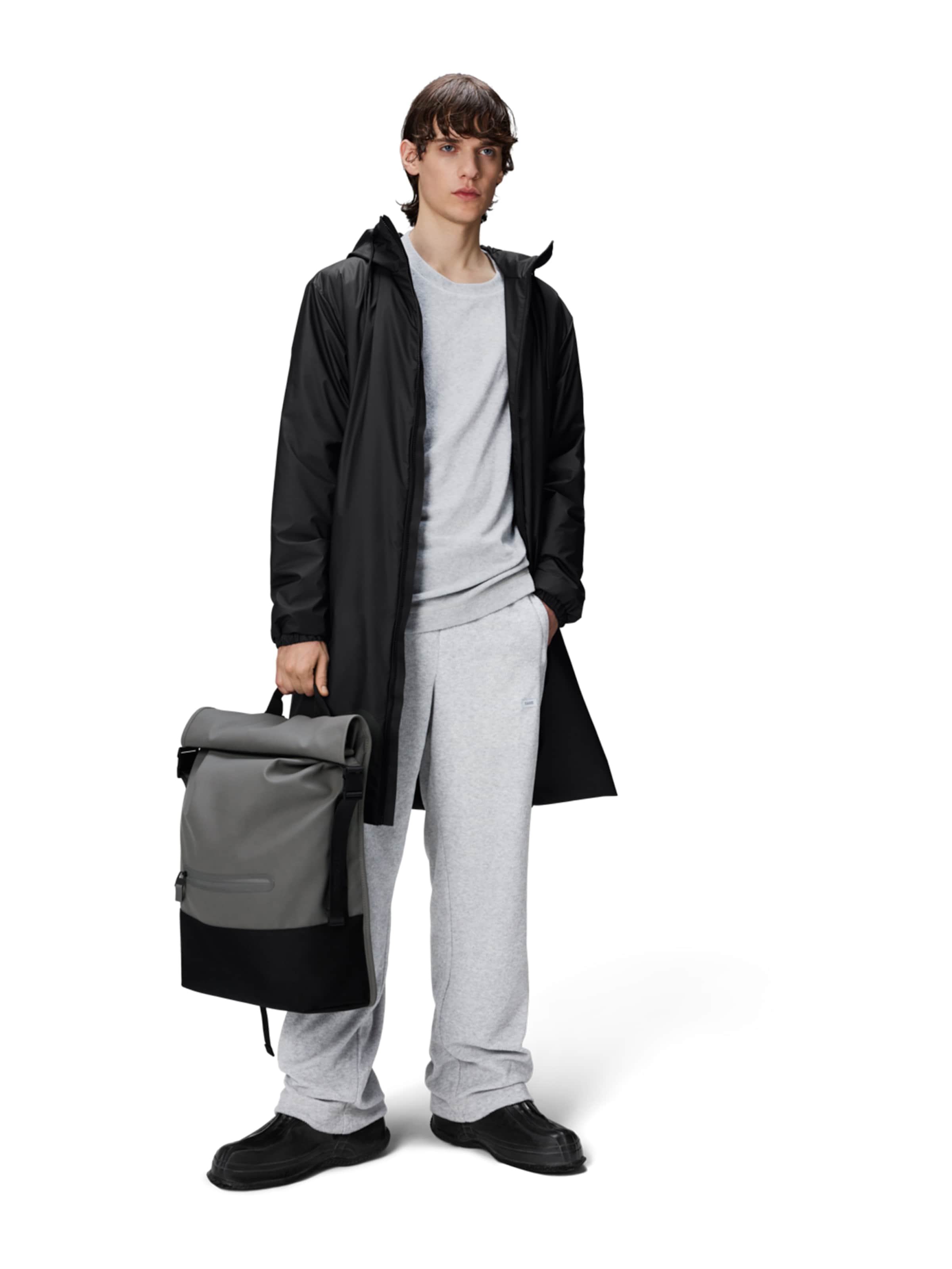 RAINS Funktionsjakke 'Lohja' i sort