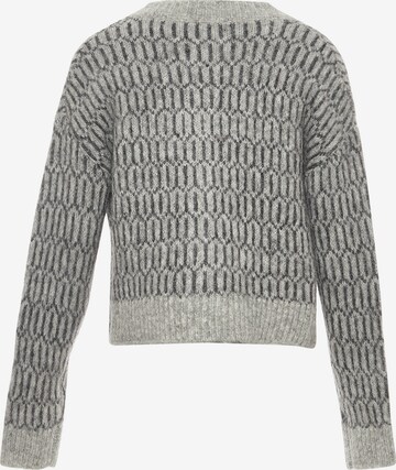 caneva Knit Cardigan in Grey