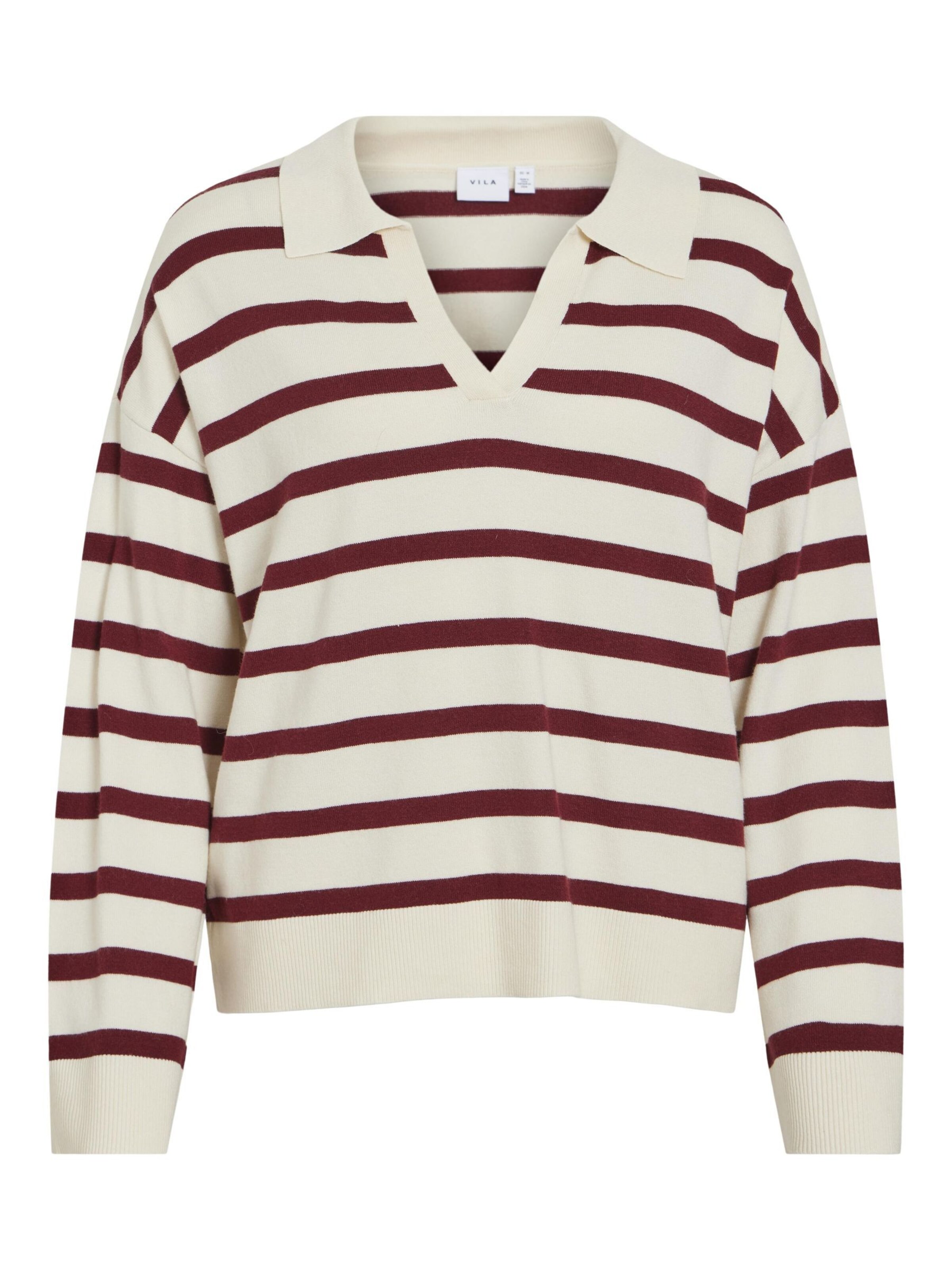 Pull-over VILA en beige : devant