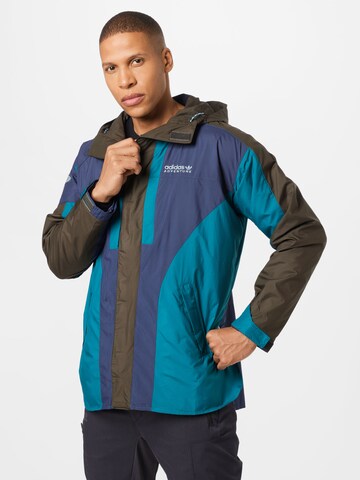 ADIDAS ORIGINALS Performance Jacket 'Adventure Squamish 93 Loop' in Blue: front