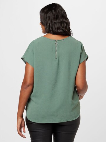 Vero Moda Curve - Blusa 'CINGE' en verde