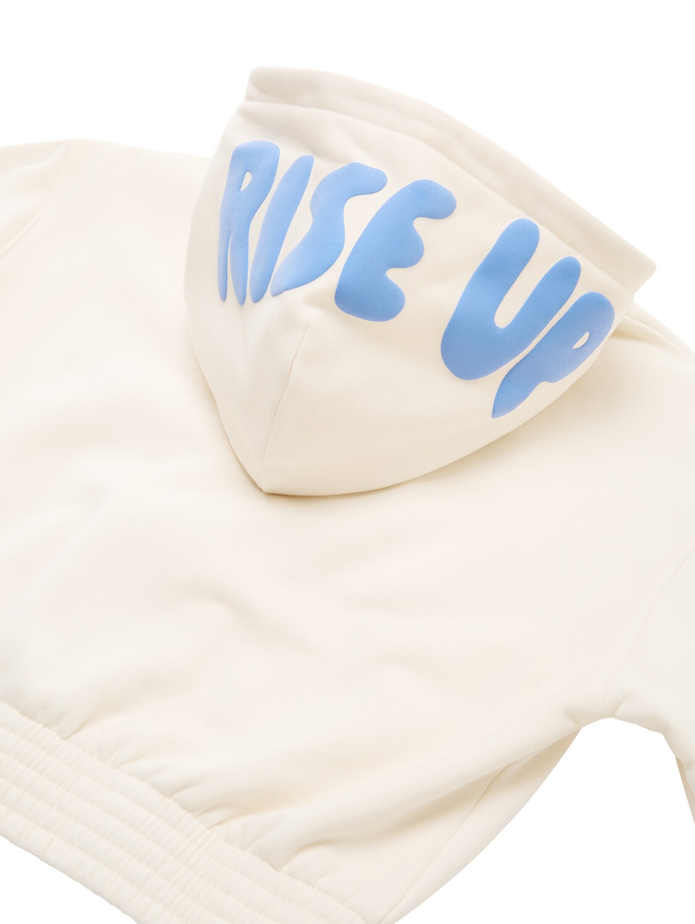 Sweat-shirt TOM TAILOR en blanc