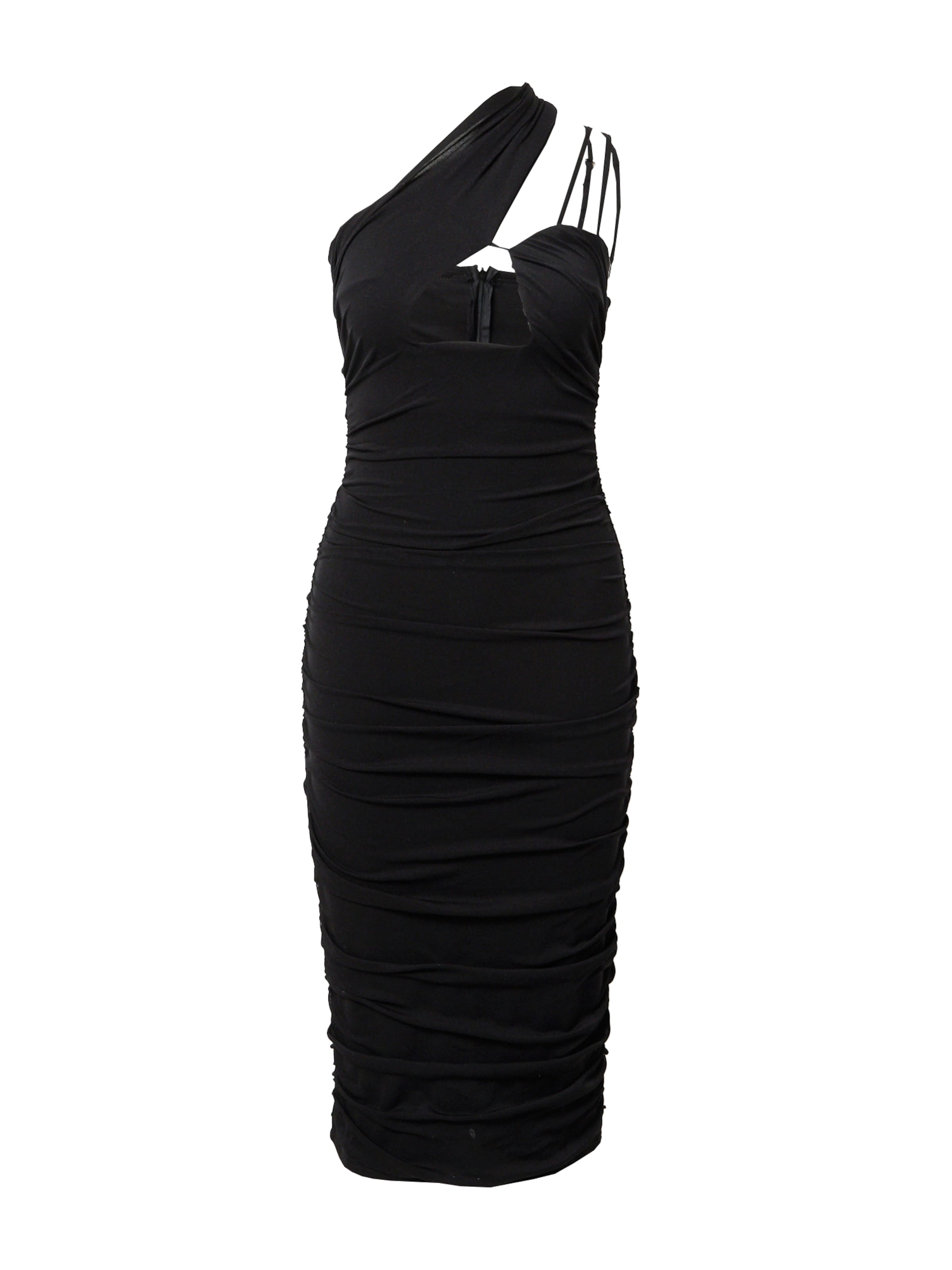 Misspap Φόρεμα σε μαύρο: μπροστά