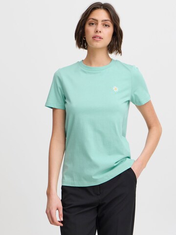 ICHI Shirt ' Camino ' in Blau: Vorderseite
