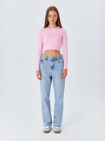 Pull-over MixRay en rose