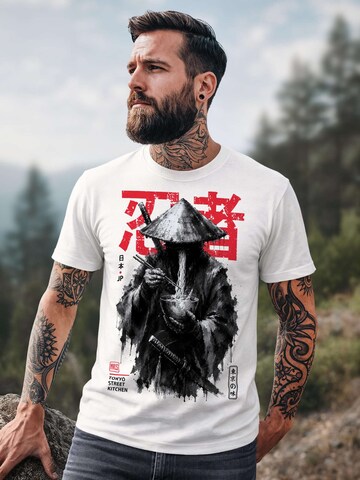 Neverless Shirt 'Rōnin' in White