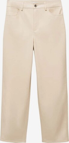 MANGO Regular Pants 'lille' in Beige: front