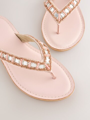 Next T-bar sandals 'Forever Comfort' in Pink