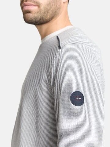 TOM TAILOR Sweatshirt in Wit