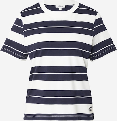 Marškinėliai iš s.Oliver, spalva – tamsiai mėlyna / balta, Prekių apžvalga